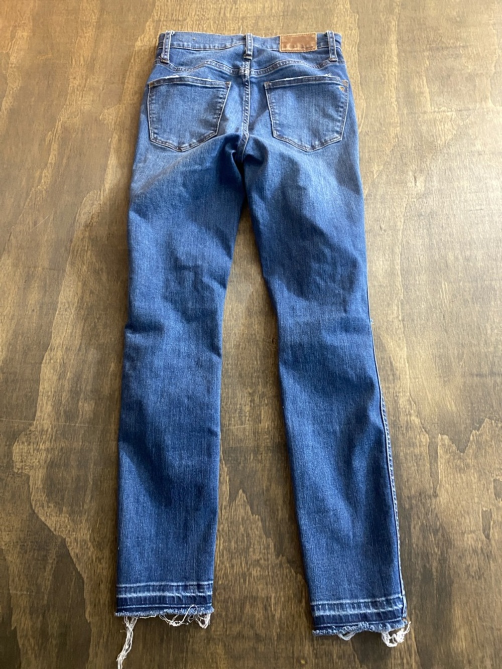 Madewell 10” High-Rise Button-Fly Blue Skinny Jeans - Picture 8 of 8